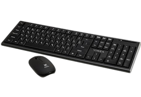Комплект (клавіатура, миша) Vinga KBSW-120 Black
