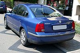 Хром накладки на стопи Volkswagen Passat B5 1996-2000 сед, до рестайл, фото 2