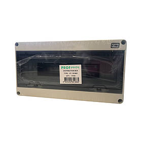 Розподільчий щит Profgroup Бокс зовнішнього монтажу на 18 модулів герметичний IP65 HT18