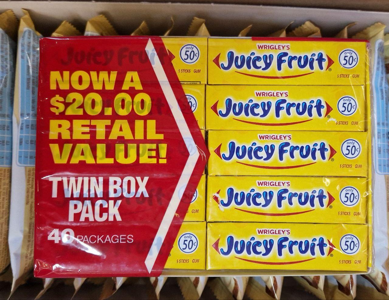 Жуйки Wrigley's Juicy Fruit 11,5 г.