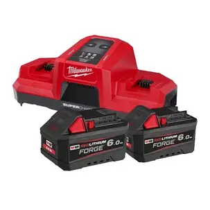 Енергокомплект MILWAUKEE M18 FORGENRG-602 DBSC (ЗП M18 DBSC+2акк.Х6Ач FB6), фото 1