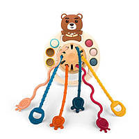 Дитяча іграшка Монтессорі для сенсорного розвитку Bear