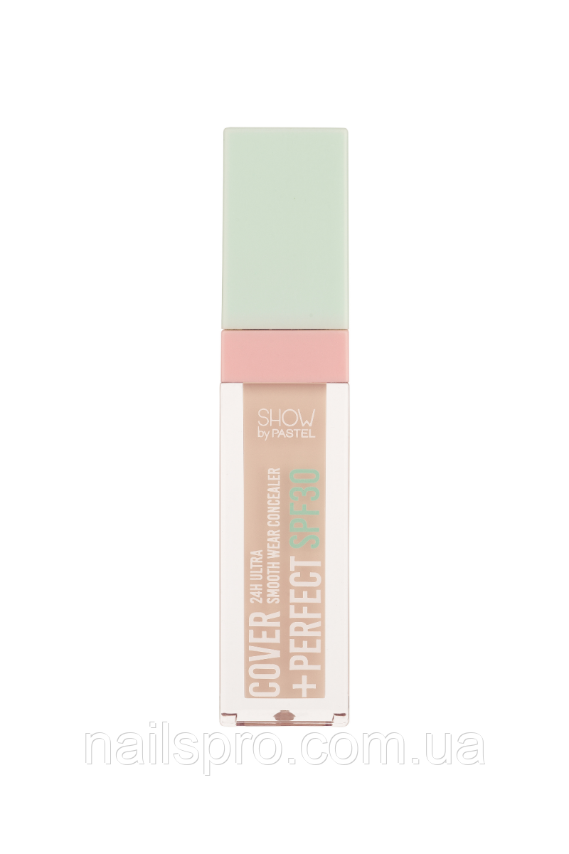 Консилер стійкий матовий Pastel Show Cover+Perfect Concealer SPF 30 тон 301 Fair, 24 г