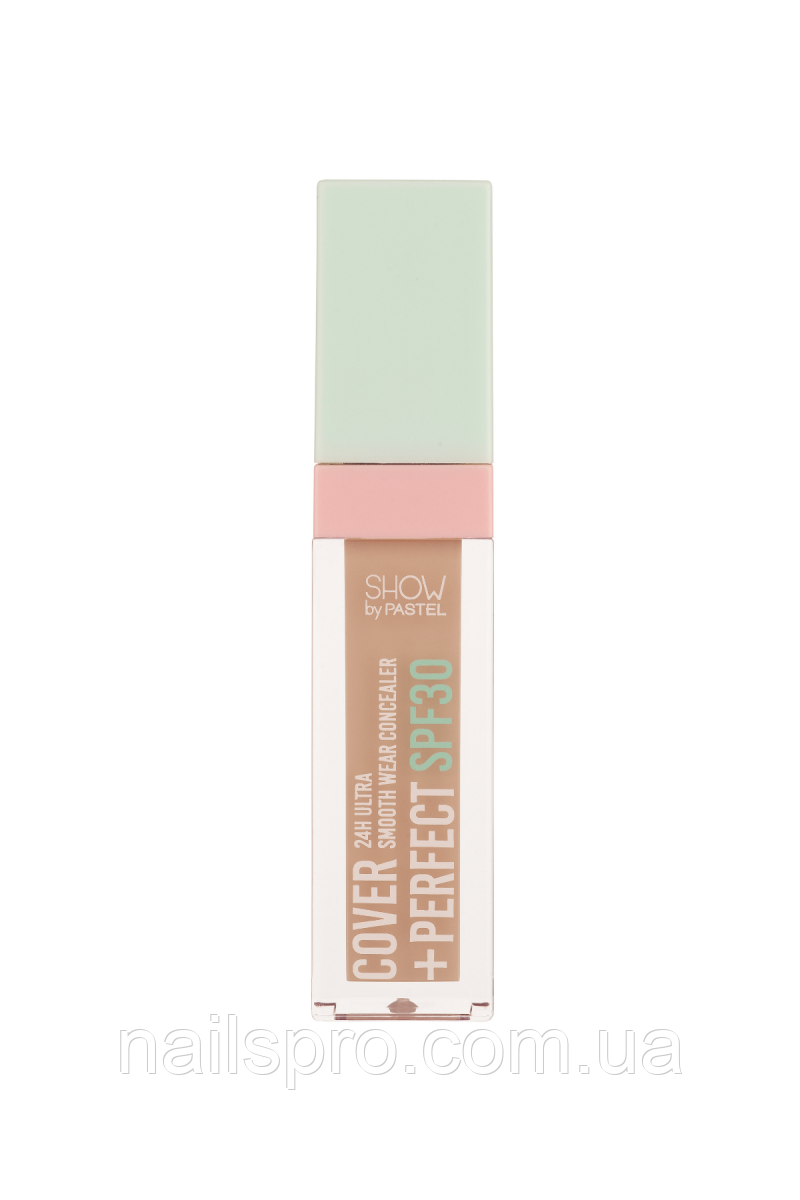 Консилер стійкий матовий Pastel Show Cover+Perfect Concealer SPF 30 тон 306 Caramel, 24 г