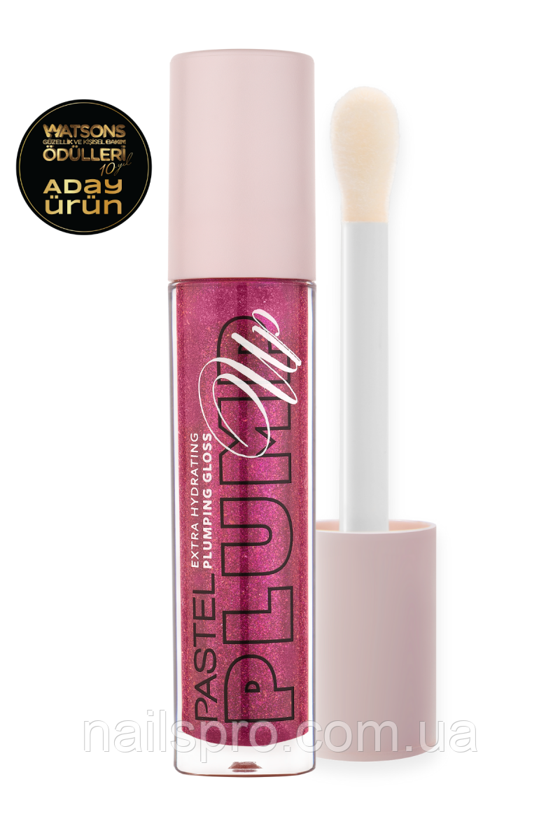 Блиск для губ з ефектом об'єму Pastel Plump Up Extra Hydrating Plumping Gloss 207, 5.3 г