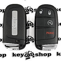 Новий смарт ключ Jeep Compass/Renegade 5 кнопок /ДЖИП чип 4A 433 MHz