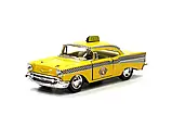 Машина Kinsmart KT5360W Chevrolet Bel Air Taxi металлическая 1957, фото 6