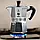 Гейзерна кавоварка Bialetti Moka Express 130 мл. 3 чашки, фото 7