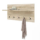 Вішалка на стіну Еверест Соната-800 80х40 см Дуб сонома (DTM-2122), фото 2
