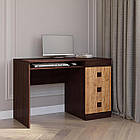 Стіл письмовий Еверест Соната венге темний + дуб крафт золотий (DTM-2175), фото 2