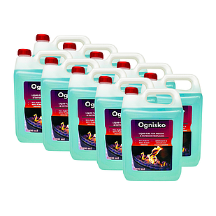 Паливо для біокамінів Naturalne Ognishko 5 л (комплект 10 шт)