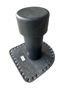 Аератор покрівельний DN 70 мм з поліетилену для відведення вологи з покрівлі