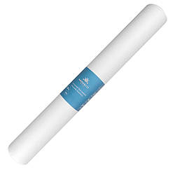 Простирадло з перфорацією 0.8х1.80м, Monaco, 50шт/рулон (20 мкм) біле