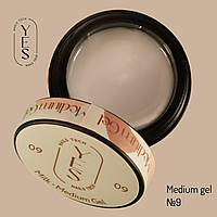 Гель для нарощування нігтів YES Medium Gel №09, 15 мл