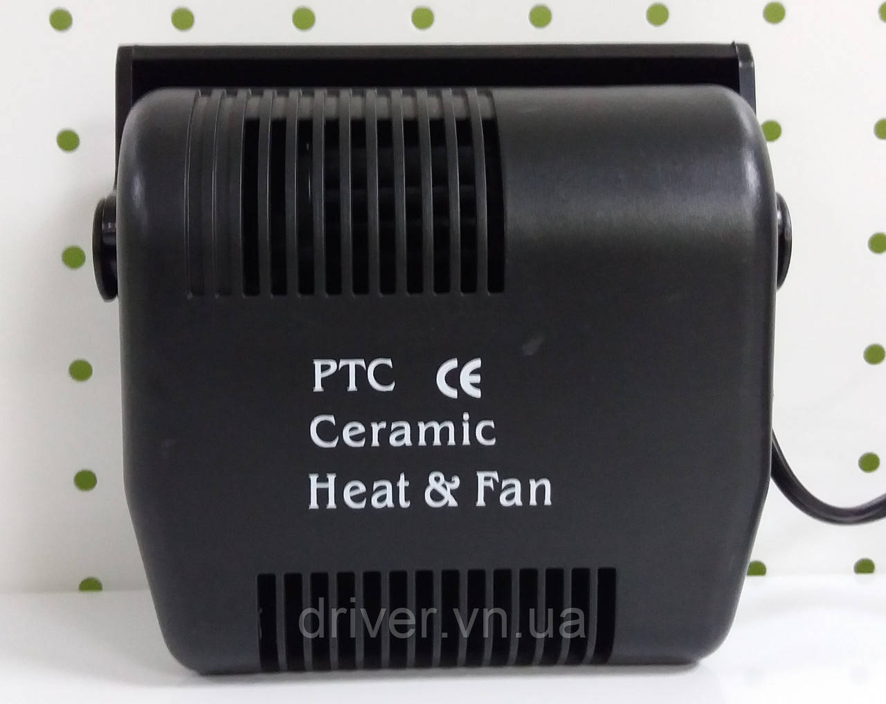 Тепловентилятор автомобильный PTC Ceramic + вентилятор, 12V - фото 5 - id-p454490793