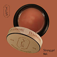 Гель для нарощування нігтів YES Strong Gel №04, 50 мл
