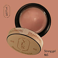 Гель для нарощування нігтів YES Strong Gel №05, 15 мл