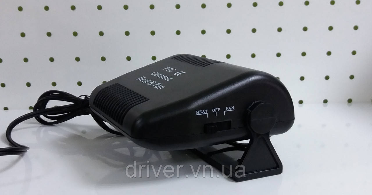 Тепловентилятор автомобильный PTC Ceramic + вентилятор, 12V - фото 4 - id-p454490793