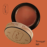 Гель для нарощування нігтів YES Strong Gel №09, 30 мл