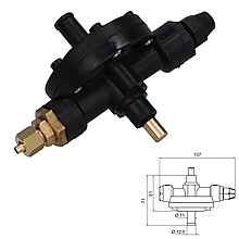 Дозатор гідравлічний Germac 2000 для ополіскувача посудомийної машини Univerbar, Aqua та ін.
