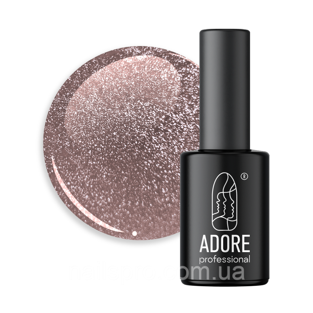 Гель-лак Adore Professional Gel Polish Cat’s Eye Crystal Flash C-05, 8 мл