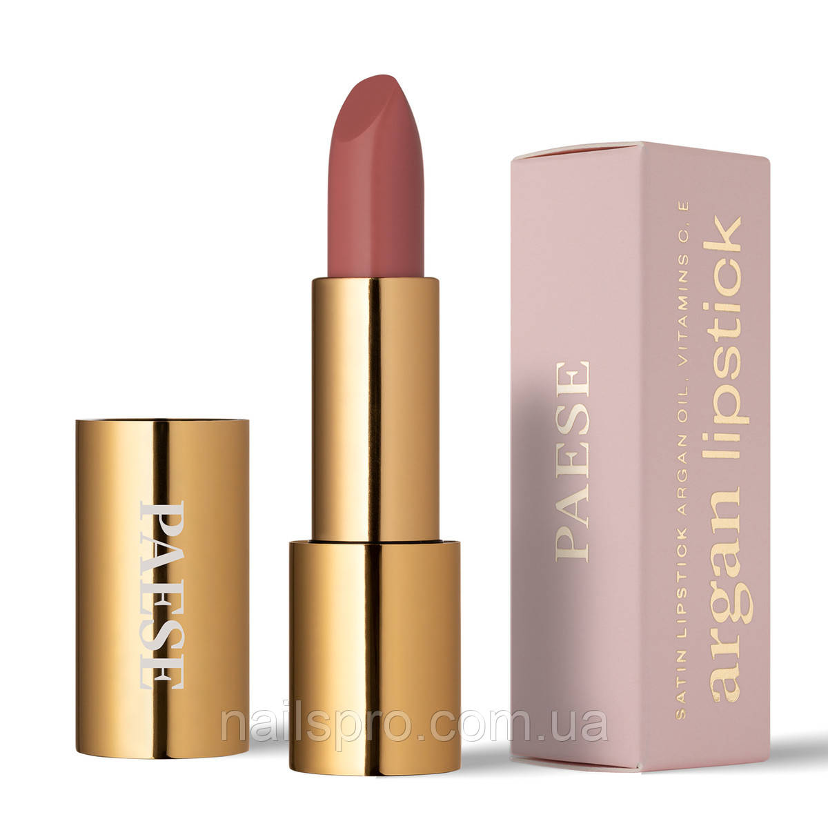 Помада для губ з аргановою олією Paese Argan Oil Lipstick 40, 4.3 г