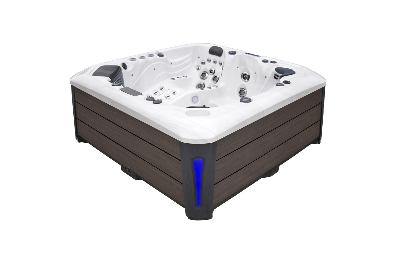 SPA-Pool Superior Spas Premium Tokyo (Sterlingsilber), 223×223×94 cm