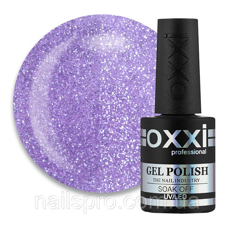 Камуфлююча база з шимером світловідбивна Oxxi Professional Electric Base №01 ліловий, 10 мл