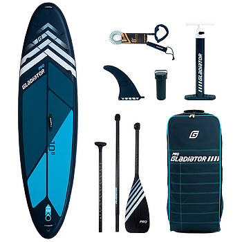 Сапборд Gladiator PRO 10'8" 2022 — надувна дошка для САП серфінгу, sup board