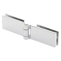 Петля для скляних дверей, без фіксації (скло-скло) (НХ 6819)