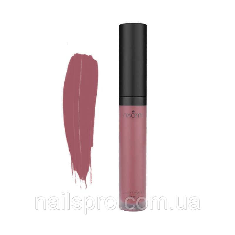 Рідка матова помада для губ Naomi Liquid Lipstick Matte Flagman, 6 мл