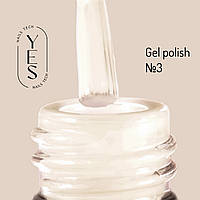 Гель-лак для нігтів YES Gel polish №003, 6 мл
