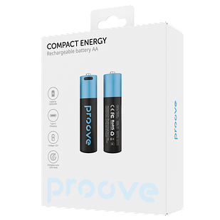 Акумуляторні батарейки Proove Compact Energy AA 2 шт