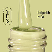 Гель-лак для нігтів YES Gel polish №028, 6 мл
