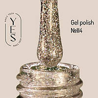 Гель-лак для нігтів YES Gel polish №114, 6 мл