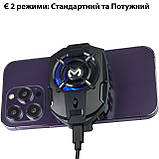 Комплект 4в1 кулер з Пельтьє для охолодження смартфона MEMO DLA7 + напальчники + кейс коробка, фото 2