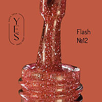 Гель-лак для нігтів YES Gel polish Flash №12, 6 мл