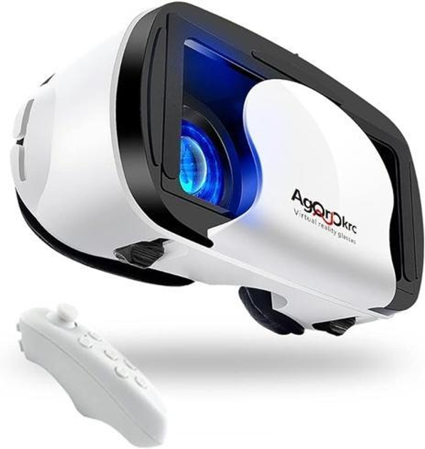 Б/У Окуляри віртуальної реальності VR AGQROKRC для телефона, Amazon, Німеччина