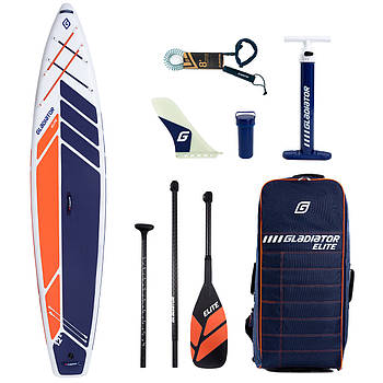 Сапборд Gladiator Elite 12'6" T 2022 — надувна дошка для САП серфінгу, sup board