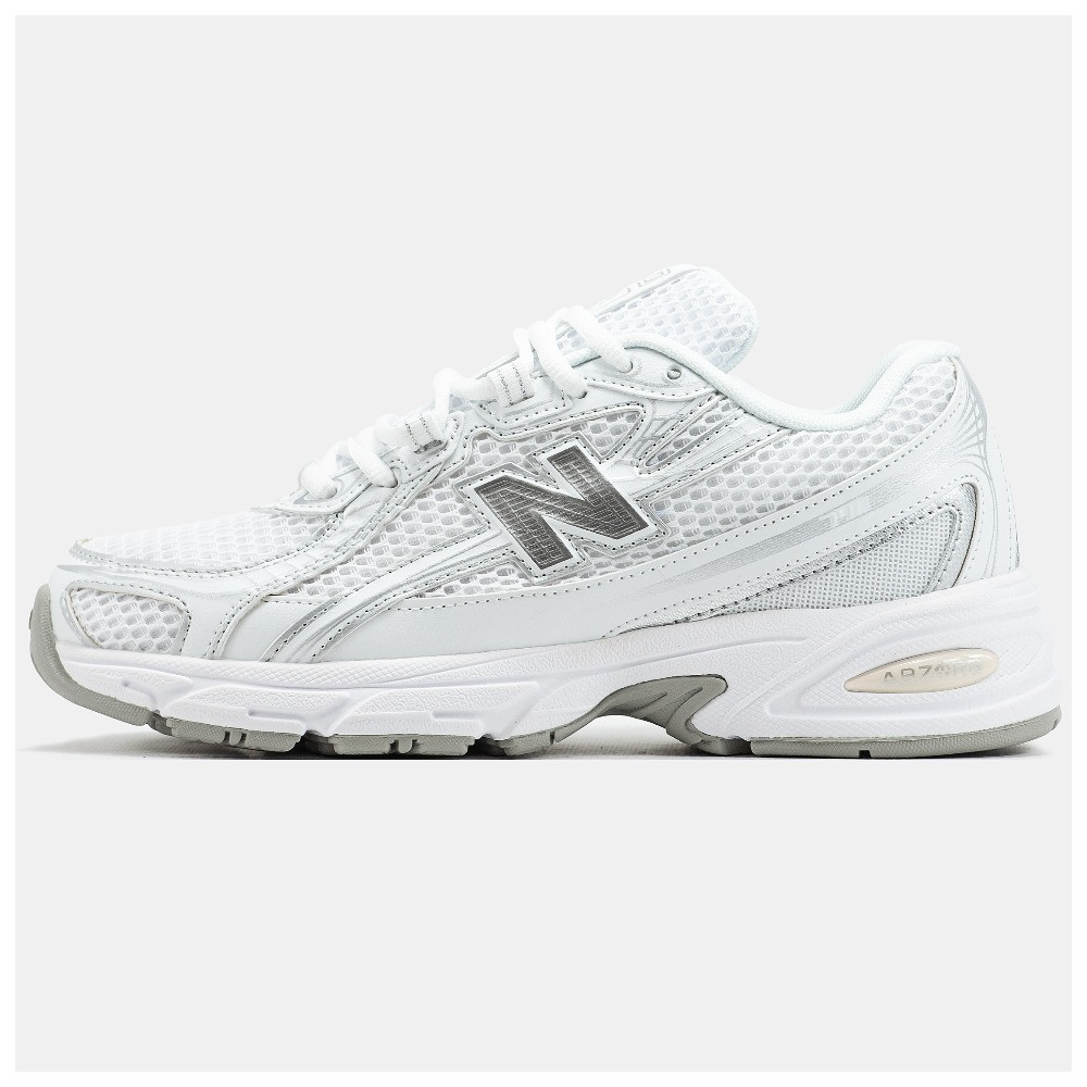 Чоловічі / жіночі кросівки New Balance 740v2 White Grey, білі кросівки нью беланс 740 ню беленс NB 740 нб