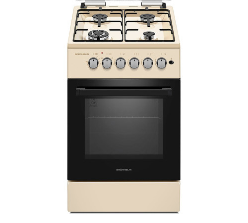 Кухонна плита газоелектрична Grunhelm FG56113ВЕ, фото 1