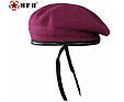 Берет бордовий Max Fuchs 10104D Bordeaux, фото 2