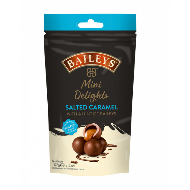 Цукерки з молочного шоколаду з лікером Baileys и соленою карамеллю 98g, фото 1