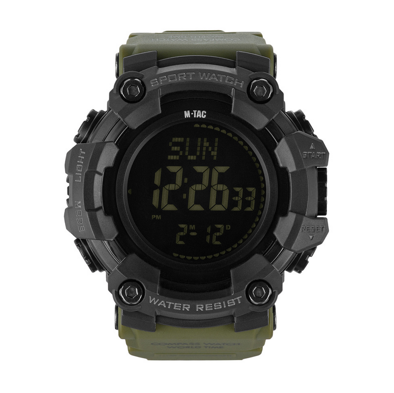 Годинник тактичний M-Tac 2037 Green 50007001
