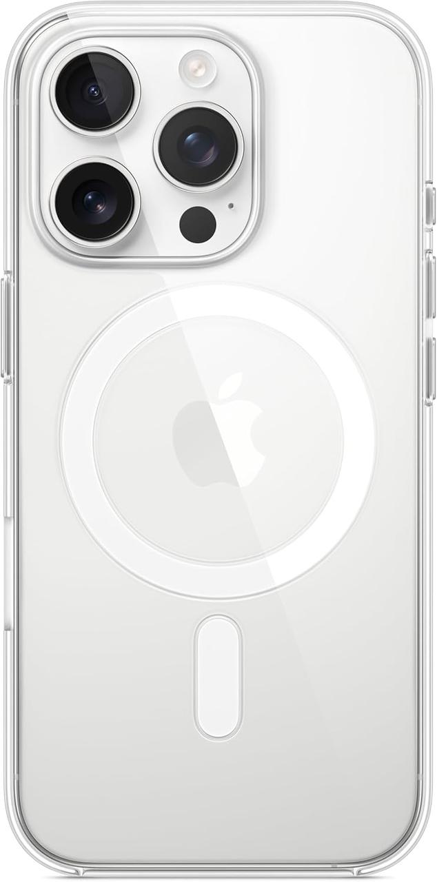 Оригінальний чохол Apple Clear Case with MagSafe для iPhone 16 Pro MA7E4ZM/A, фото 1