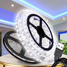 Світлодіодна стрічка USB 5 м, Білий