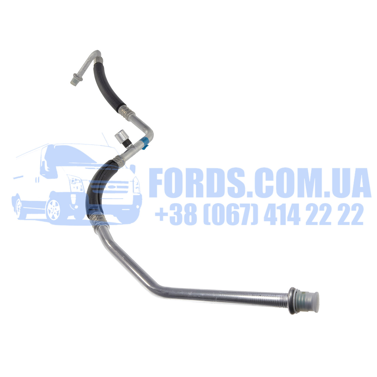 Трубка кондиціонера FORD FOCUS 1998-2005 (Проти компресора до радіатора) ORIGINAL, фото 1