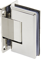 Петля для душової кабіни стіна - скло 90 градусів Сатин