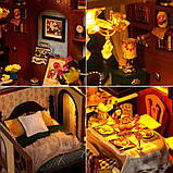 Румбокс Вілла зі Східним шармом DIY Oriental Charm Villa Інтер'єрний конструктор TD-45 + купол, фото 8