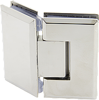 Петля для душових кабін скло - скло під кутом 135 градусів Сатин